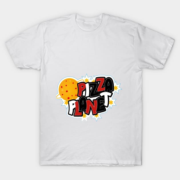 pizza planet T-Shirt by drageklo